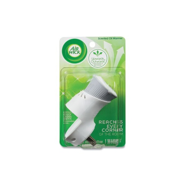 Reckitt Benckiser Air Wick, SCENTED OIL WARMER, 1.75in X 2.69in X 3.63in, WHITE/GRAY, 6PK 78046 - main